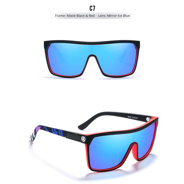 Experience Ultimate Comfort & Style with KDEAM One-Piece Polarized Sunglasses for Men & Women