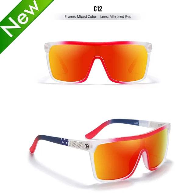 Experience Ultimate Comfort & Style with KDEAM One-Piece Polarized Sunglasses for Men & Women