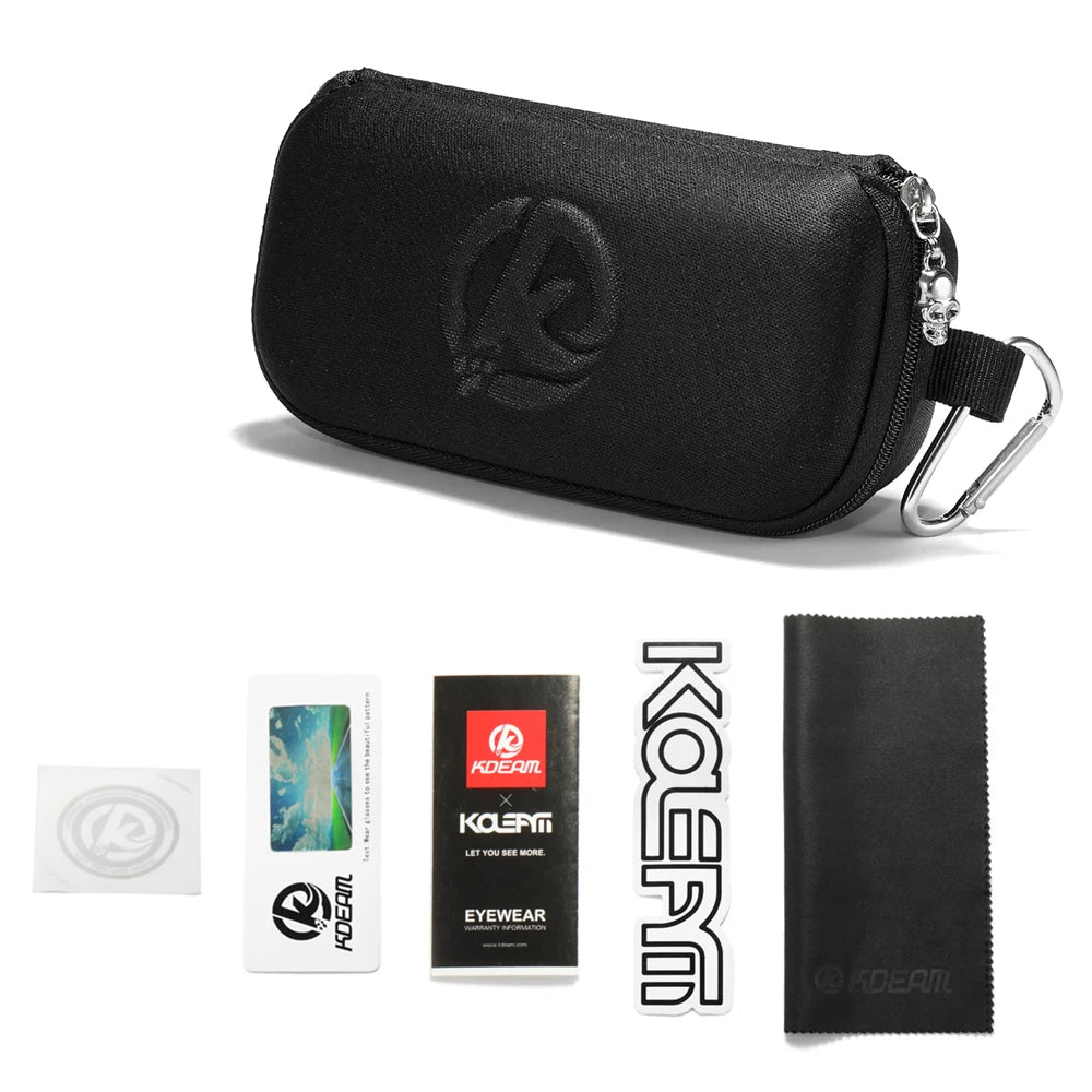 Experience Ultimate Comfort & Style with KDEAM One-Piece Polarized Sunglasses for Men & Women