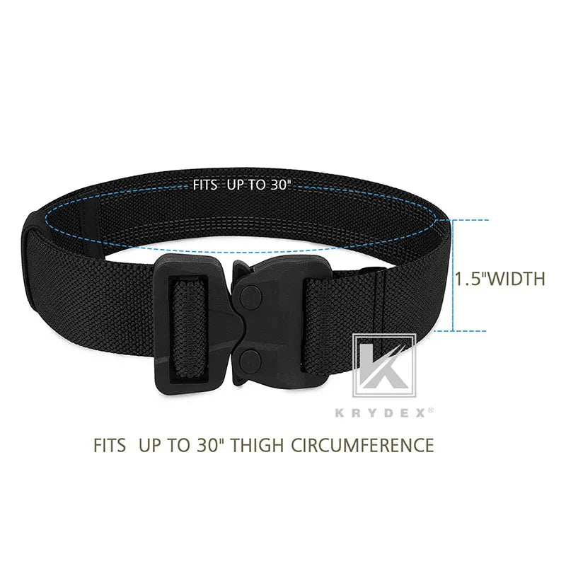 "Secure Your Gear: KRYDEX 1.5" Tactical Leg Strap for Optimal Performance"