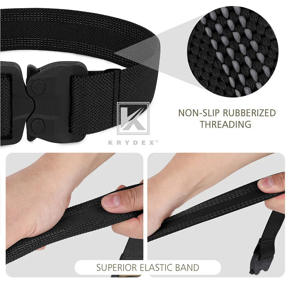 "Secure Your Gear: KRYDEX 1.5" Tactical Leg Strap for Optimal Performance"