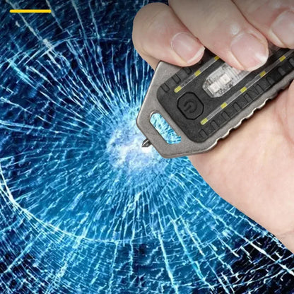 Mini LED and rescue Flashlight