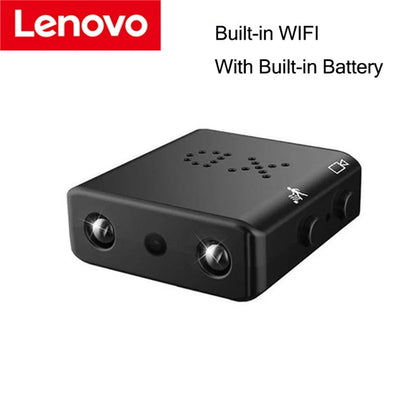 Lenovo XD Full HD 1080p Mini Secret Camera WiFi Night Vision Camera IR-CUT Home Security Camera HD Video Recorder Waterproof