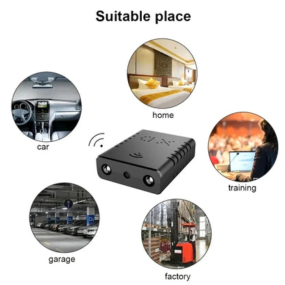 Lenovo XD Full HD 1080p Mini Secret Camera WiFi Night Vision Camera IR-CUT Home Security Camera HD Video Recorder Waterproof
