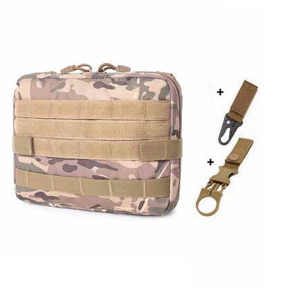 Military Tactical Molle Medical First Aid Pouch Outdoor Sport Nylon Multifunction Backpack Accessory Army EDC Hunting Tool Bag