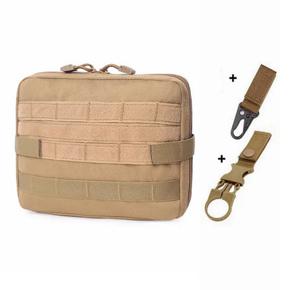 Military Tactical Molle Medical First Aid Pouch Outdoor Sport Nylon Multifunction Backpack Accessory Army EDC Hunting Tool Bag