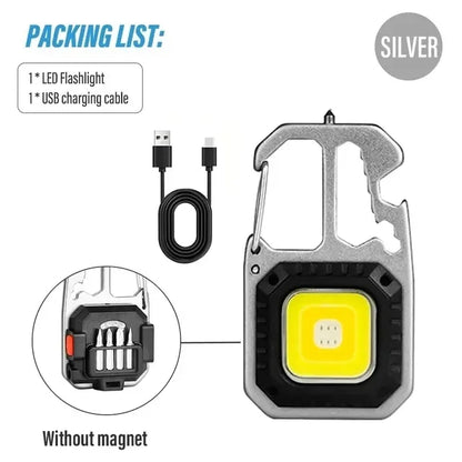 SPECIAL SALE- Portable Flashlight Emergency COB Work Light