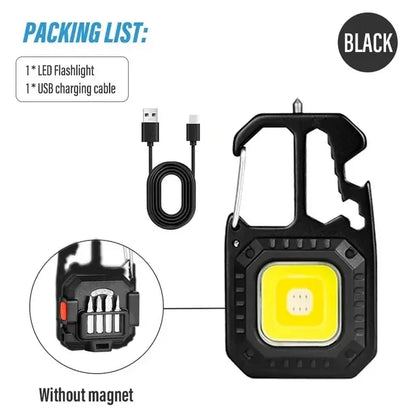 SPECIAL SALE- Portable Flashlight Emergency COB Work Light