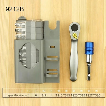 Mini Ratchet wrench screwdriver bit set ,Multi Functional Tool.
