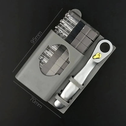 Mini Ratchet wrench screwdriver bit set ,Multi Functional Tool.