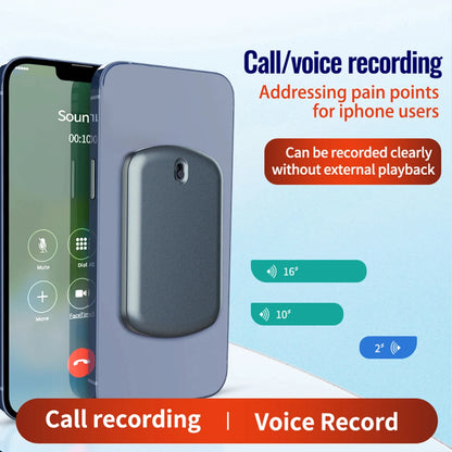 "Sleek Voice Control Mobile Call Recorder: One-Click Recording for iOS & Android"