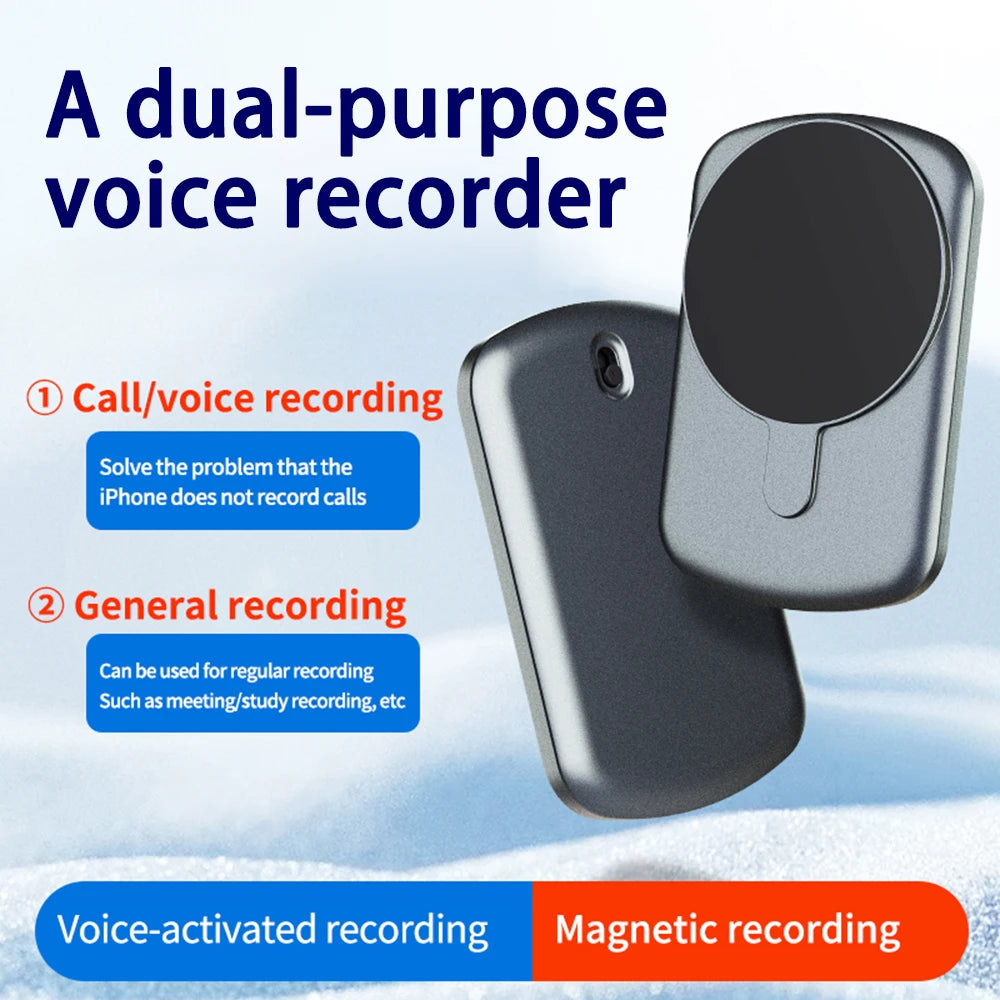 "Sleek Voice Control Mobile Call Recorder: One-Click Recording for iOS & Android"