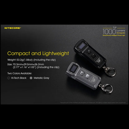 Intelligent Pocket Light 1000 Lumen Hard Light