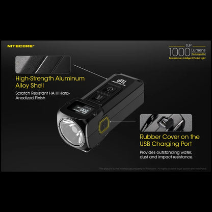 Intelligent Pocket Light 1000 Lumen Hard Light