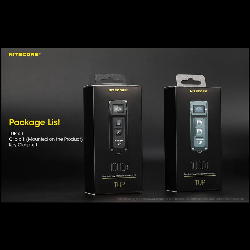 Intelligent Pocket Light 1000 Lumen Hard Light