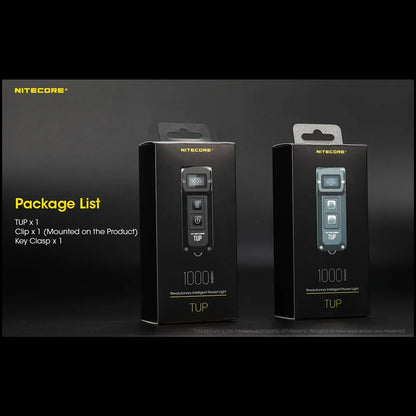 Intelligent Pocket Light 1000 Lumen Hard Light