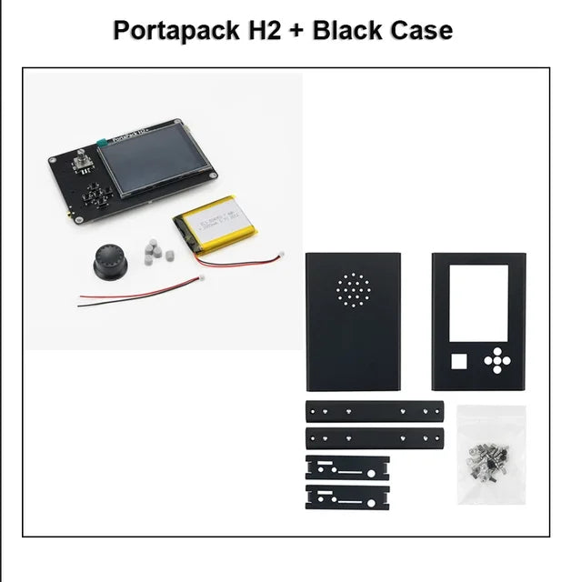 Upgraded HackRF One R9 with PortaPack H2 - Enhanced SDR Capabilities from 1MHz to 6GHz