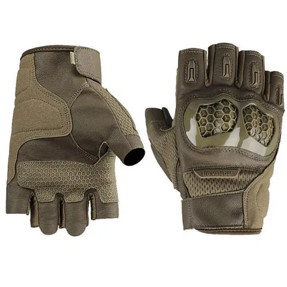 New Men Half Finger Tactical Gloves Shock Absorbing
