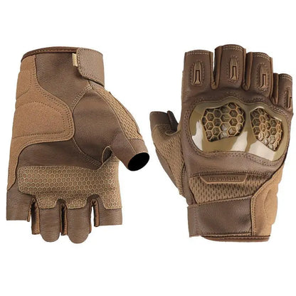 New Men Half Finger Tactical Gloves Shock Absorbing