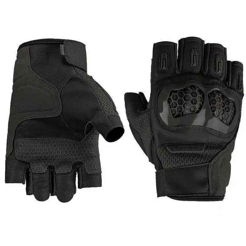 New Men Half Finger Tactical Gloves Shock Absorbing