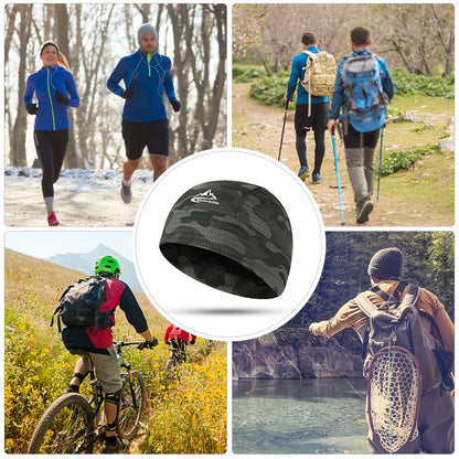 Quick Dry Cycling Beanie-Windproof, Cooling Fabric