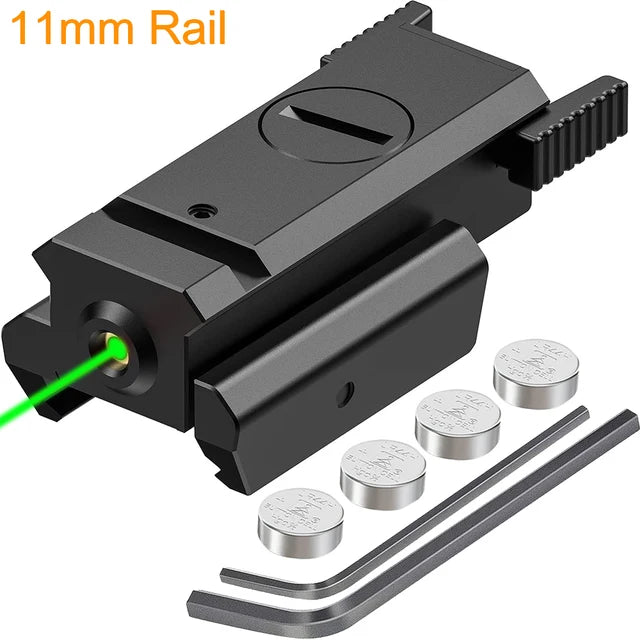 Red Green Dot Laser Sight Type-C Charging Quick Release Hunting Gun Laser Sight Tactical Laser Pointer for Glock Taurus
