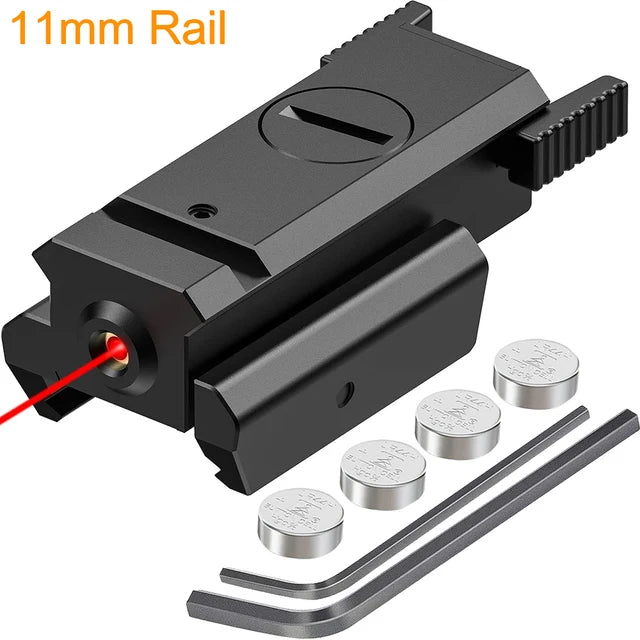 Red Green Dot Laser Sight Type-C Charging Quick Release Hunting Gun Laser Sight Tactical Laser Pointer for Glock Taurus