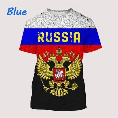 Russian 3D printed T-Shirt