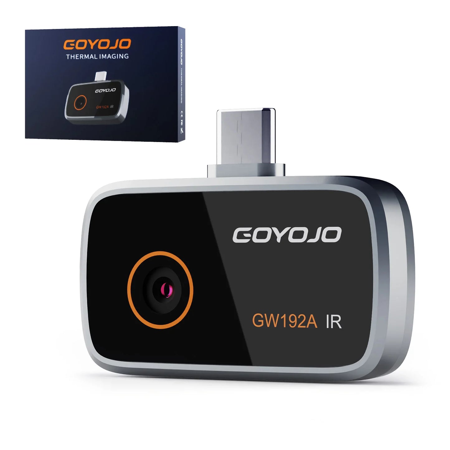 GOYOJO Thermal Imaging Camera for iPhone & Android Phone Infrared  Thermographic Camera