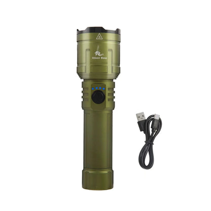 3000LM Outdoor Zoom Waterproof Flashlight