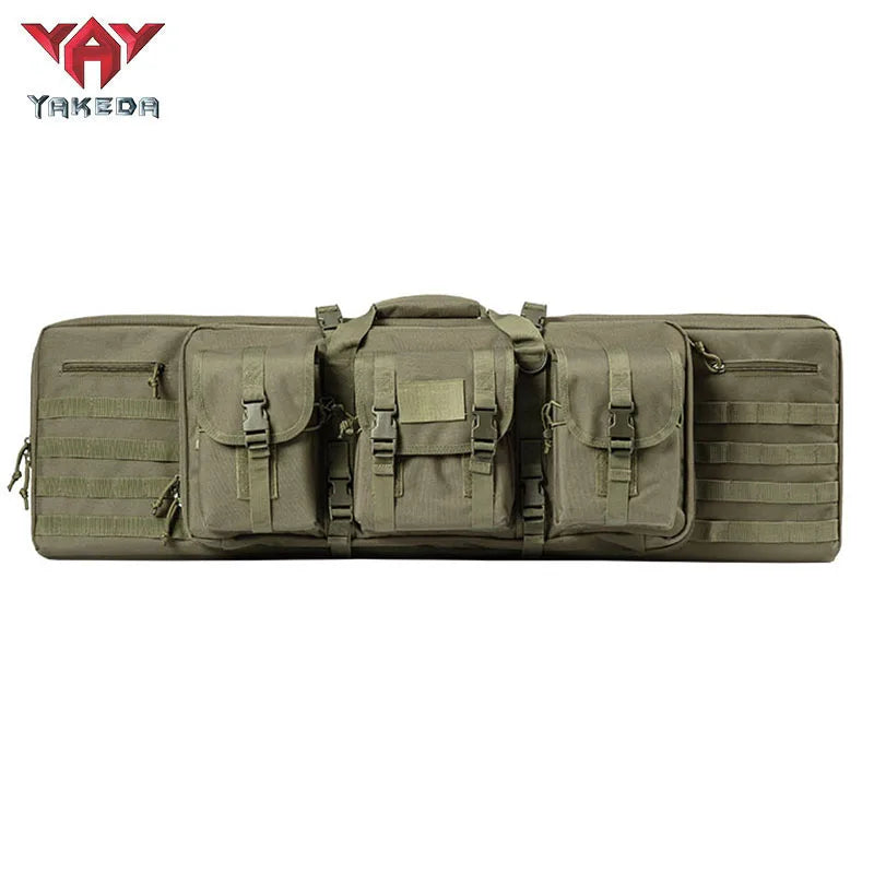 YAKEDA Tactical Gun Bag Nylon Rifle Backpack