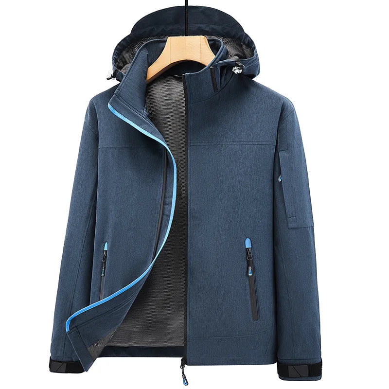 Hooded tactical self-defense stab slash resistant jacket