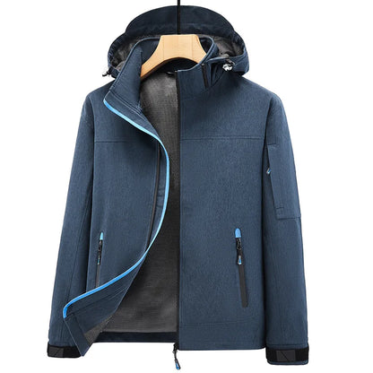 Hooded tactical self-defense stab slash resistant jacket