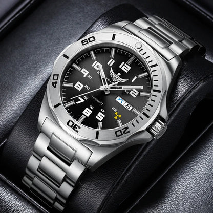 V1019 Brand 44MM Men Watch NH36 100M PROFESSIONAL Deep Diving  Automatic Watch Sapphire Lens