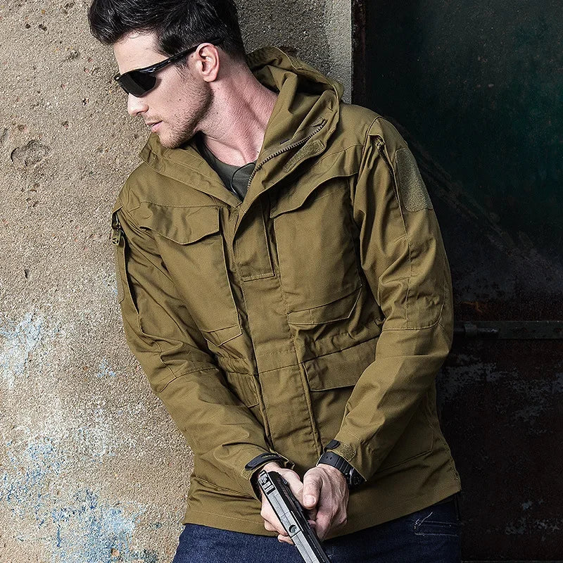 M65 UK US Army Clothing Casual Tactical Windbreaker Field Jacket