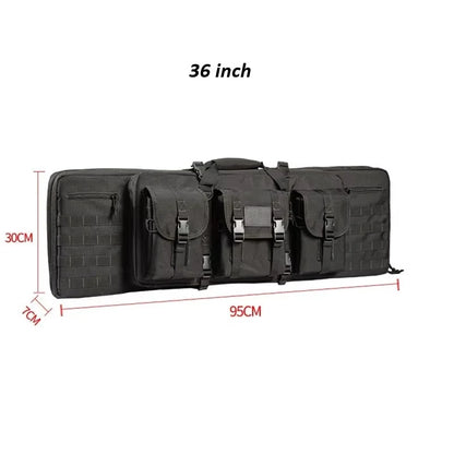 YAKEDA Tactical Gun Bag Nylon Rifle Backpack