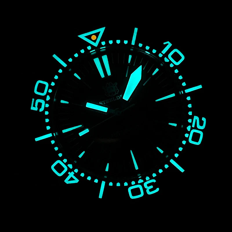STEELDIVE Mens Diver Watch 48mm Automatic