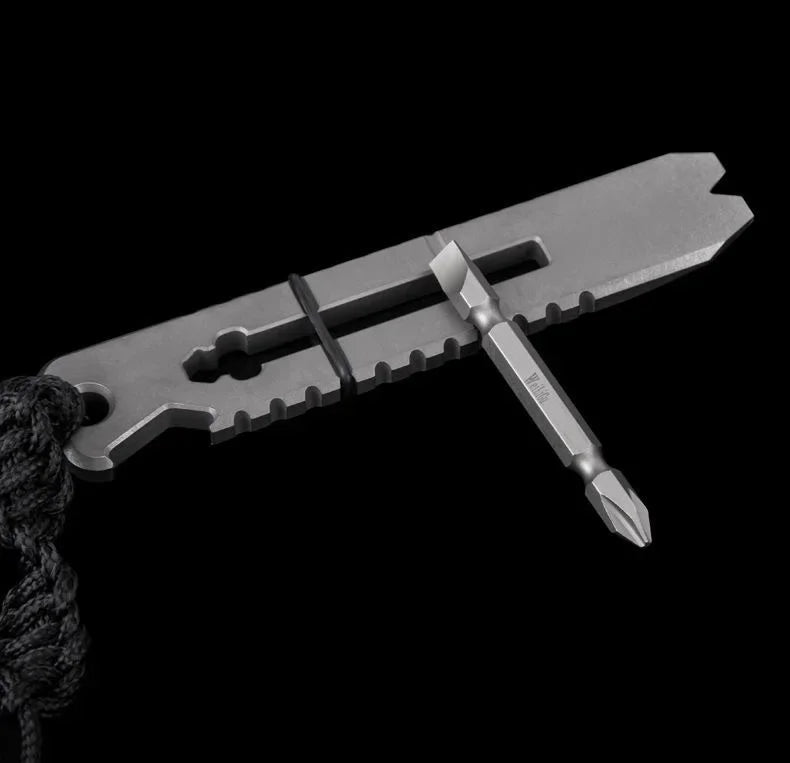 NEW mini Titanium alloy pry bar outdoor EDC multifunctional pry bar
