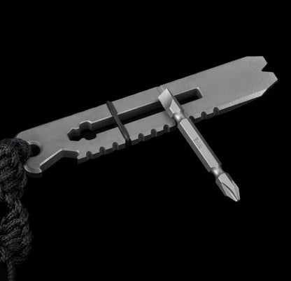NEW mini Titanium alloy pry bar outdoor EDC multifunctional pry bar