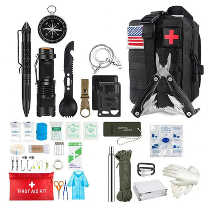 Survival First Aid Kit Survival Full Set Molle Emergency Kit