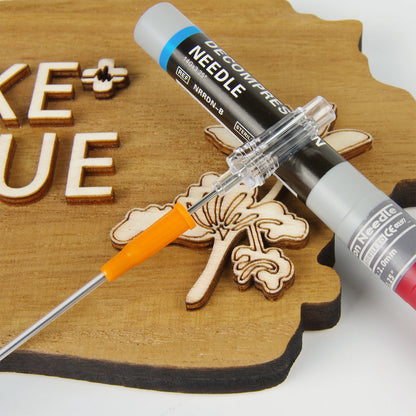 Rescue Pneumothorax Needle Trauma Medical Chest  Needle 50g Needle Decompression.
