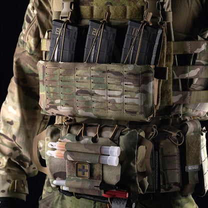 OphidianTac Outdoor First Aid Bag Rapid Deployment IFAK Kits Medium Emergency MOLLE Medical Pouch for Hunting Vest Accessories