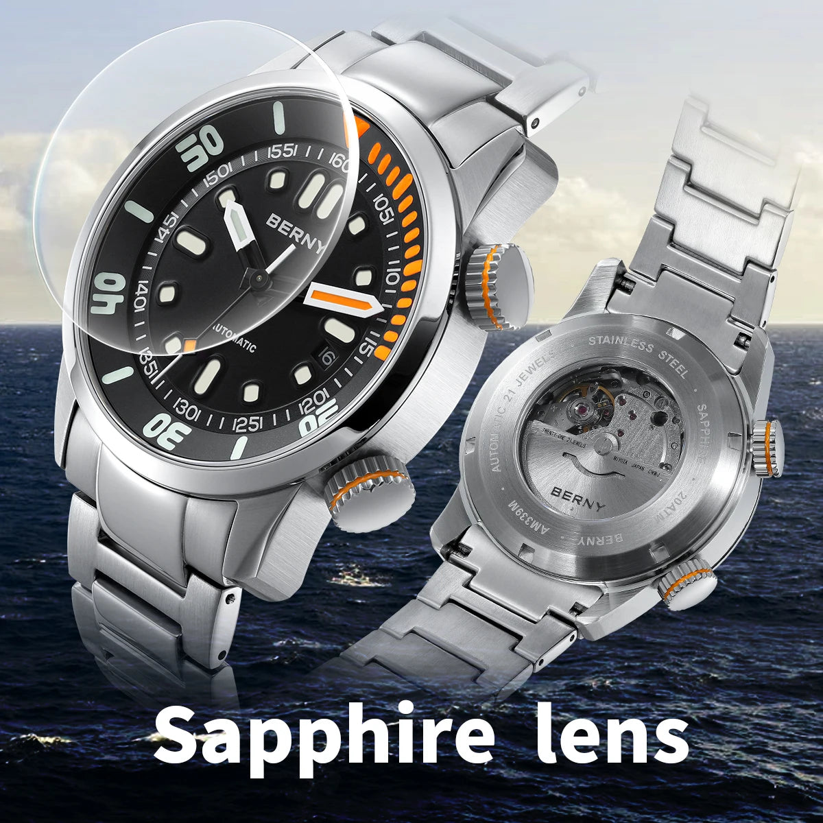 Automatic Dive Watch for Men Super Luminous Original Design