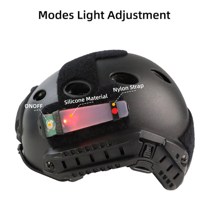 BOOIU Tactical FMA Helmet Safety Flashing Light IR Strobe