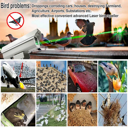 AI Smart Bird Control Repellent for Farmland and  Airports