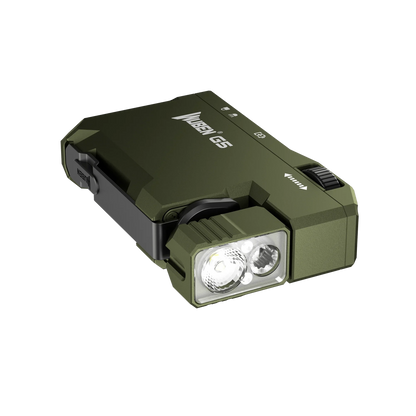 WUBEN G5 400Lumens Mini EDC Light Rechargeable, Ultra-lightweight 180° Rotating Head With Magnetic Tail