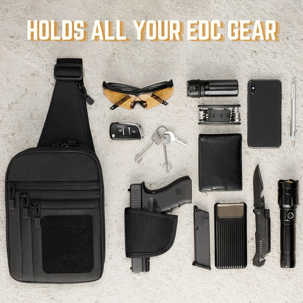 Quick Release Gun Bag  For Concealed Carry