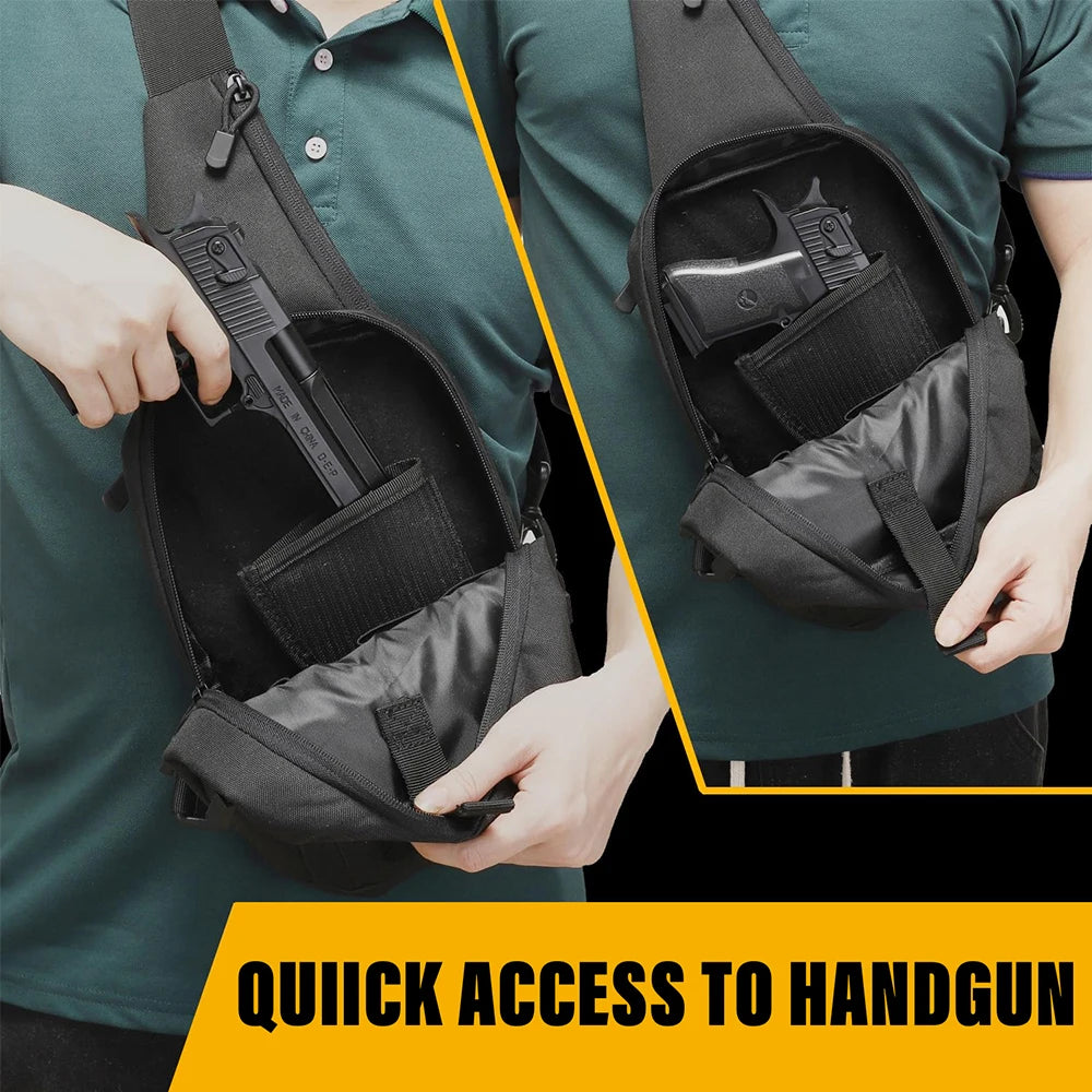 Quick Release Gun Bag  For Concealed Carry