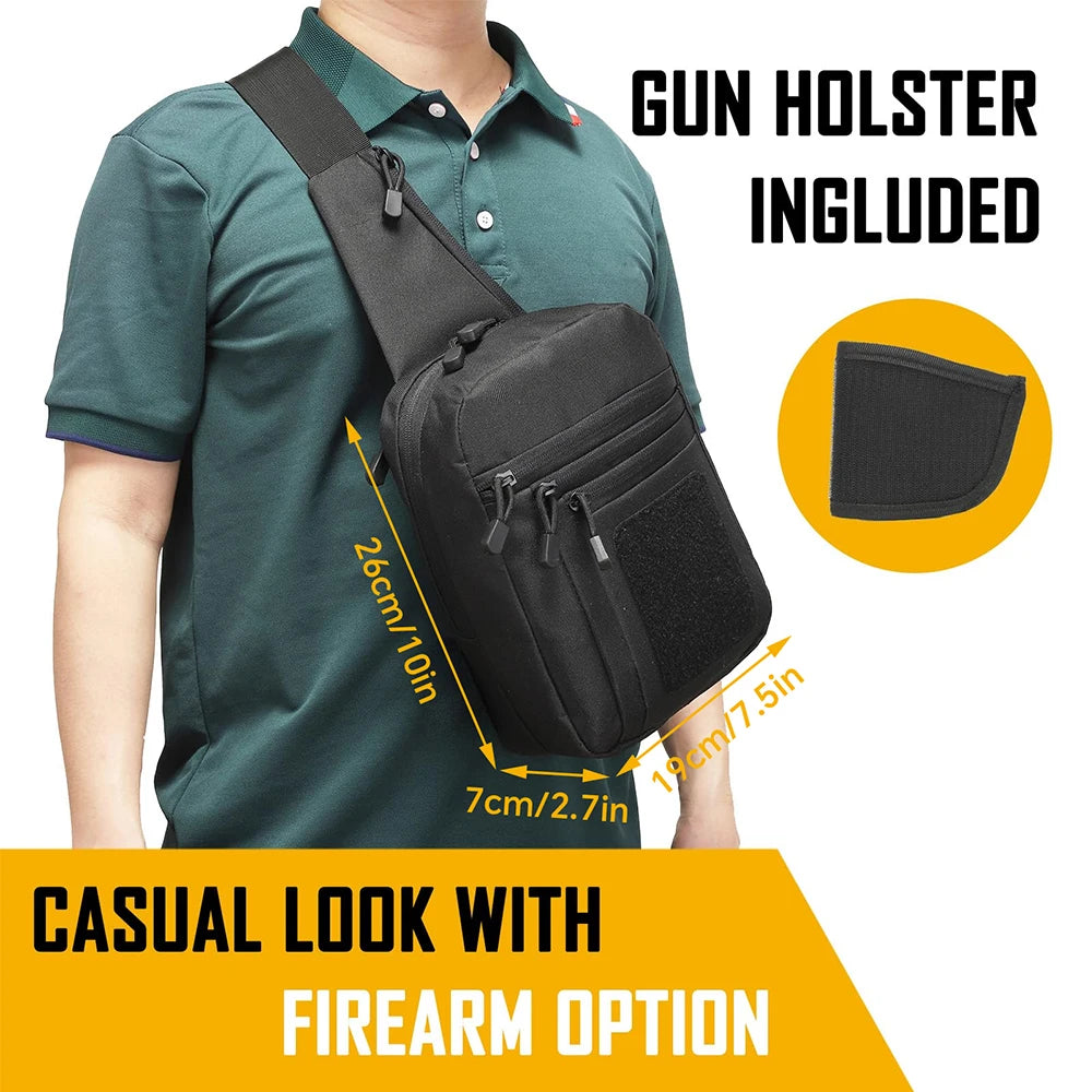 Quick Release Gun Bag  For Concealed Carry