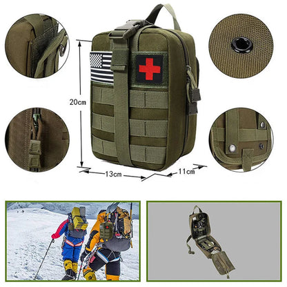 Survival First Aid Kit Survival Full Set Molle Emergency Kit